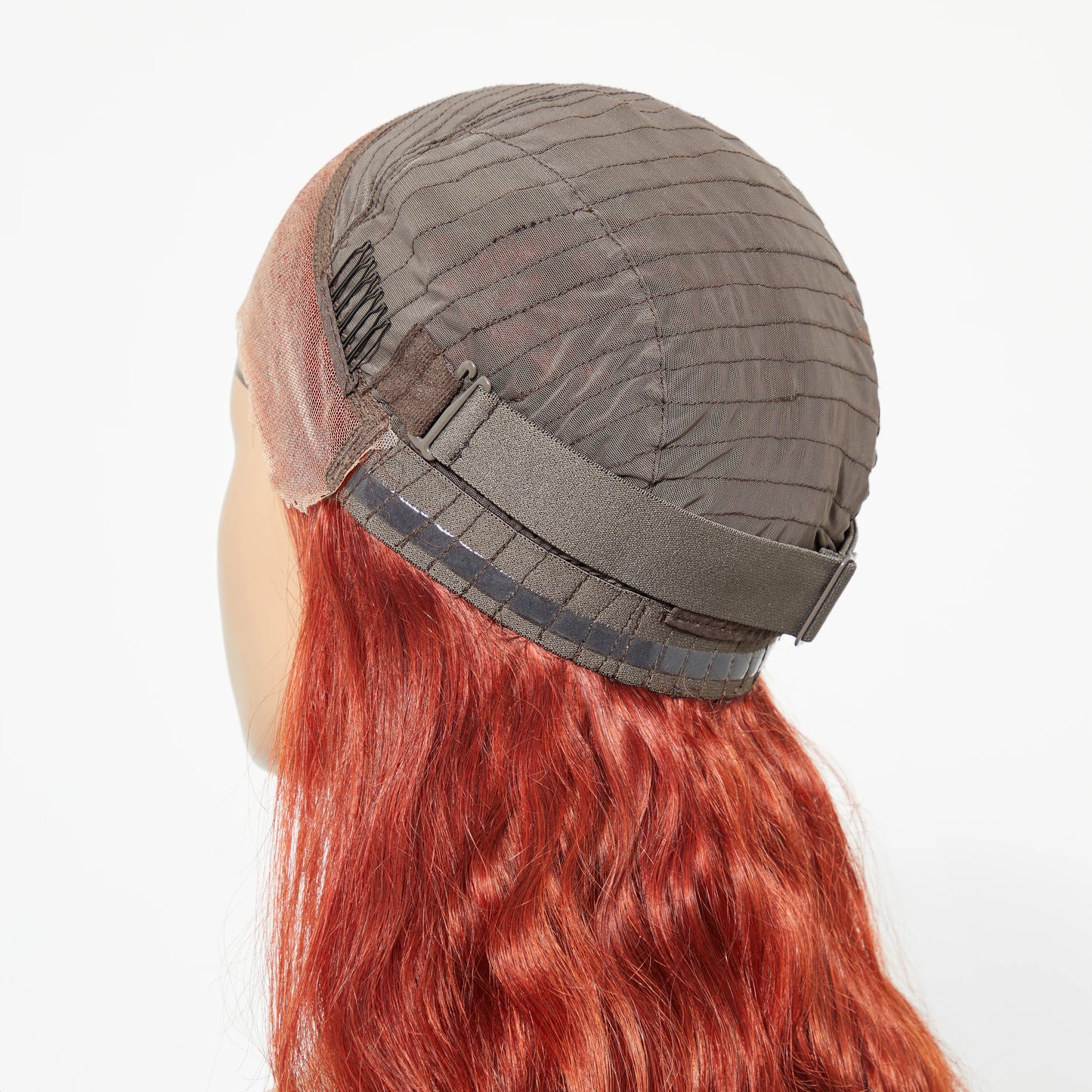 Auburn Redburn 24 Inches 13"x4" Body Wavy Wear & Go Glueless Lace Frontal Wig-100% Human Hair