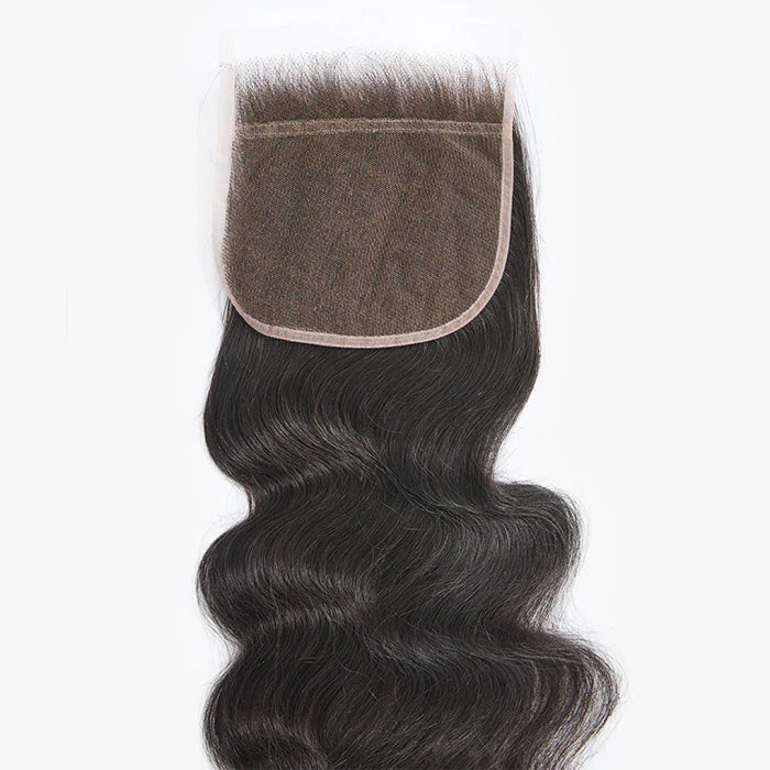 Upgrade 2.0 5" x 5" HD Body Wavy Free Parted Lace Closure #1B Natural Black