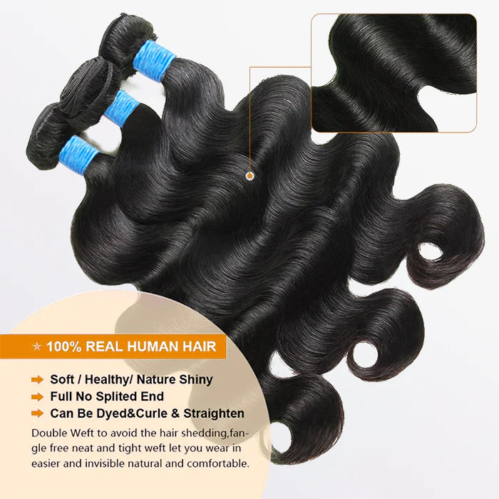 Bouncing Body Wavy Virgin Hair