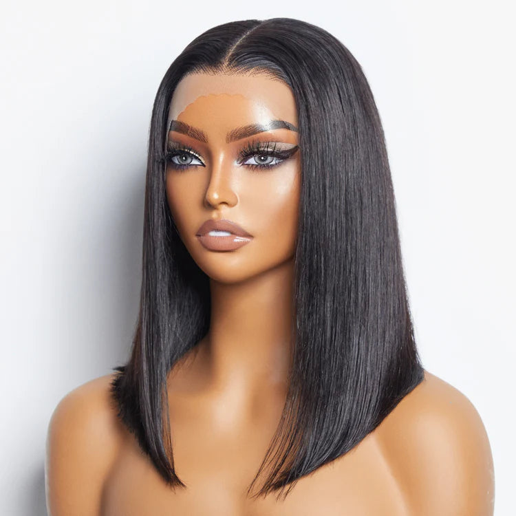 Harmony Pre-Plucked 13x4 Lace Front Straight Bob Wig 150% Density