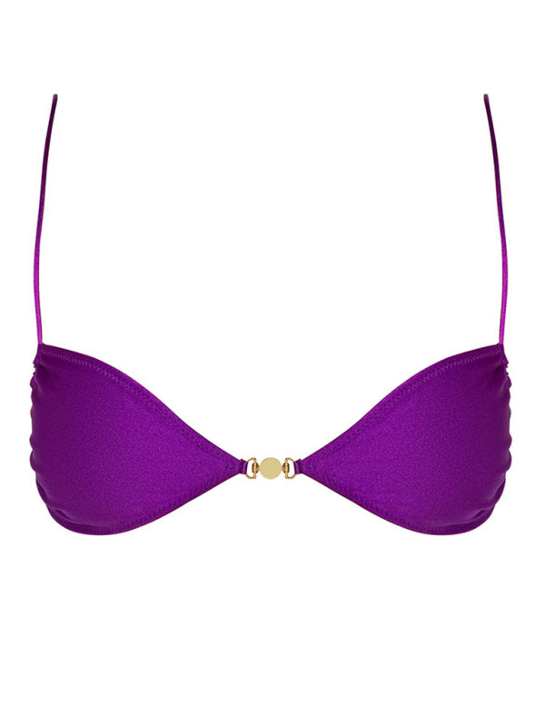 Exotica Split Backless Strappy Bikini