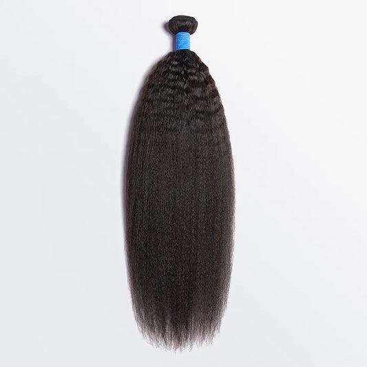 10A Kinky Straight Virgin Brazilian Hair