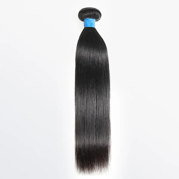 Brazilian Straight Virgin Hair #1B Natural Black