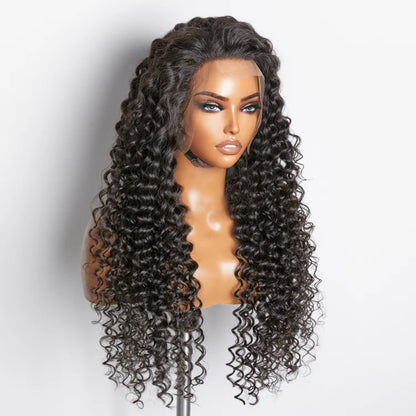 Deep Wave 200% Density 13x4 Full Frontal Lace Wig