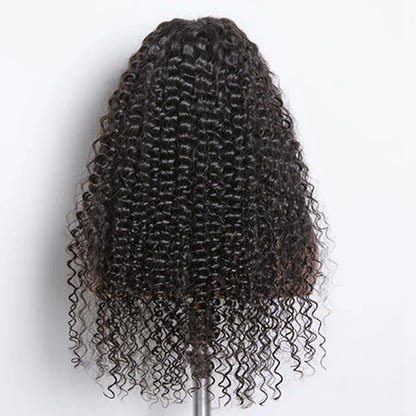 Bouncing Beauty 180% Density HD 13x4 Full Frontal Lace Wig Deep Curly