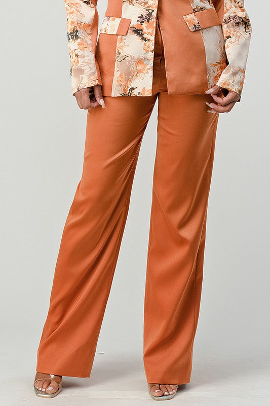 Athina Transition Print Blazer and Pant Suit CAN-X-DID