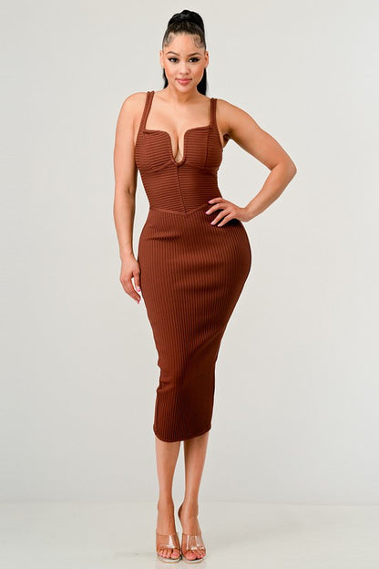 Bandage Midi Dress CAN-X-DID